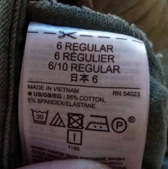 Gap Jungle green skinny jeans - Picture 12 of 14